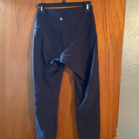 Lululemon wunder under  mesh zig zag leggings - Picture 2 of 2
